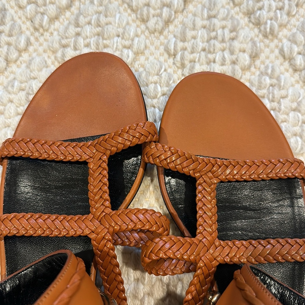 Gucci- Malaga Kid/ Lifford Flat Sandals- with original box and duster bag - Picture 6 of 9